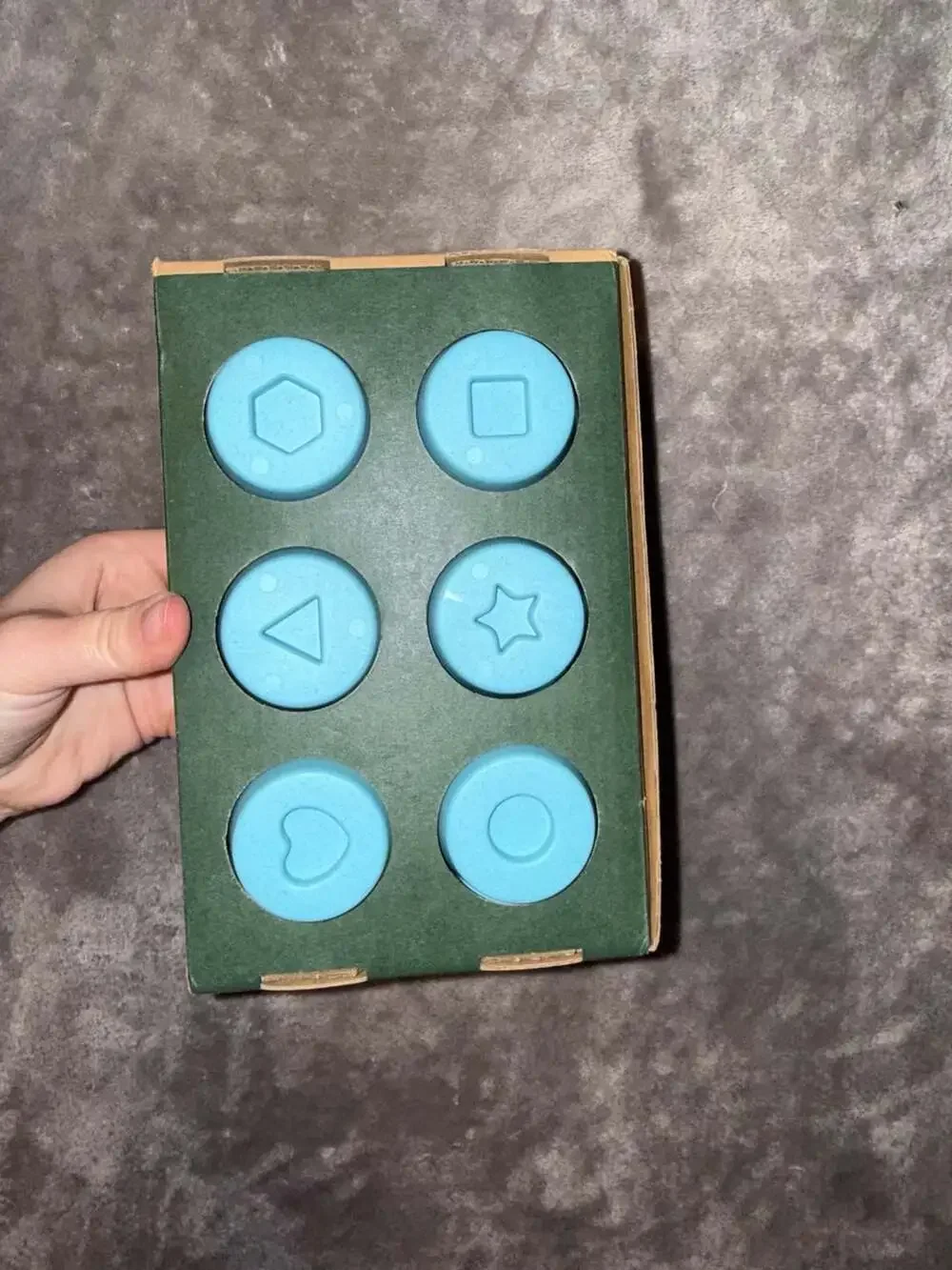 MLITOYS Bioplastic Wheat Stalk Cupcake Shape Sorter Toy Set